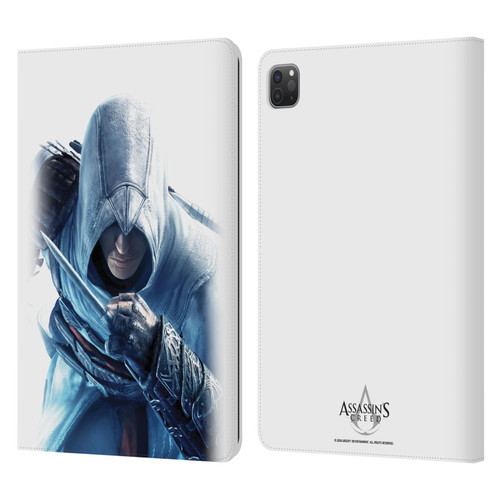 Assassin's Creed Key Art Altaïr Hidden Blade Leather Book Wallet Case Cover For Apple iPad Pro 11 2020 / 2021 / 2022