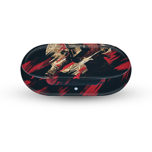 Assassin's Creed Odyssey Artwork Alexios With Spear Vinyl Sticker Skin Decal Cover for Samsung Galaxy Buds / Buds Plus