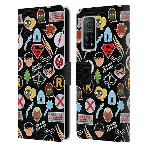 Young Justice Graphics Icons Leather Book Wallet Case Cover For Xiaomi Mi 10T 5G