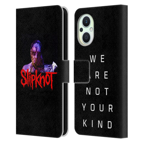 Slipknot We Are Not Your Kind Unsainted Leather Book Wallet Case Cover For OPPO Reno8 Lite