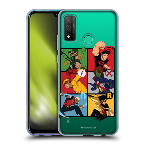 Young Justice Graphics Character Art Soft Gel Case for Huawei P Smart (2020)