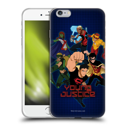 Young Justice Graphics Group Soft Gel Case for Apple iPhone 6 Plus / iPhone 6s Plus