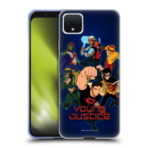 Young Justice Graphics Group Soft Gel Case for Google Pixel 4 XL