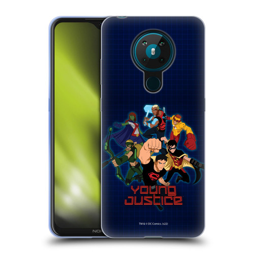 Young Justice Graphics Group Soft Gel Case for Nokia 5.3