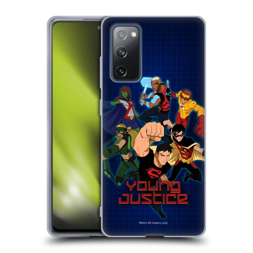 Young Justice Graphics Group Soft Gel Case for Samsung Galaxy S20 FE / 5G