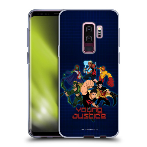 Young Justice Graphics Group Soft Gel Case for Samsung Galaxy S9+ / S9 Plus