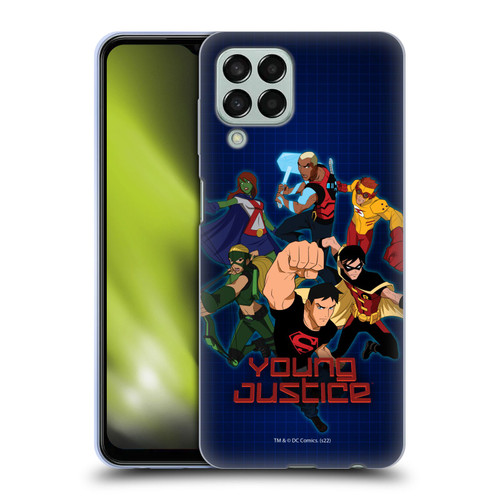 Young Justice Graphics Group Soft Gel Case for Samsung Galaxy M33 (2022)
