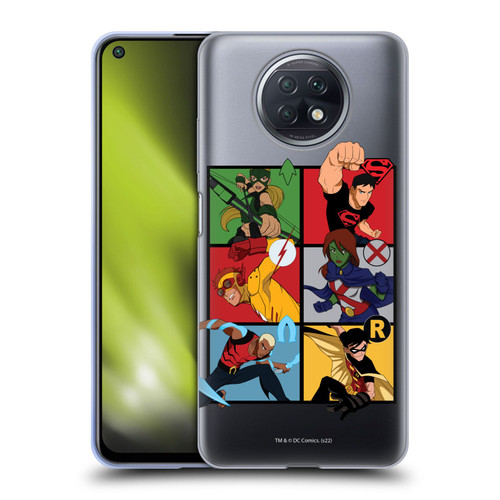 Young Justice Graphics Character Art Soft Gel Case for Xiaomi Redmi Note 9T 5G