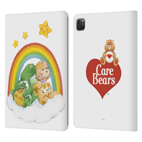 Care Bears Classic Rainbow 2 Leather Book Wallet Case Cover For Apple iPad Pro 11 2020 / 2021 / 2022