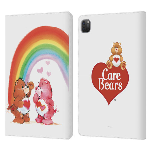 Care Bears Classic Rainbow Leather Book Wallet Case Cover For Apple iPad Pro 11 2020 / 2021 / 2022