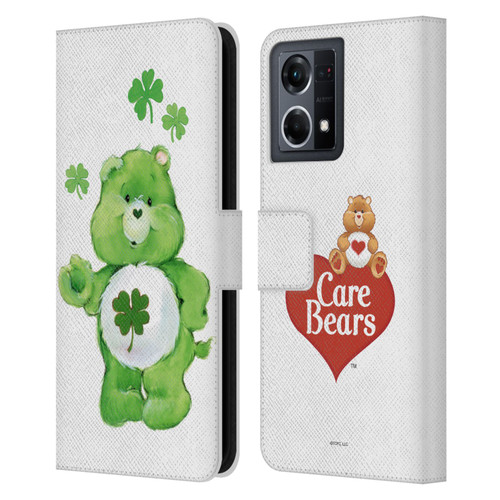 Care Bears Classic Good Luck Leather Book Wallet Case Cover For OPPO Reno8 4G
