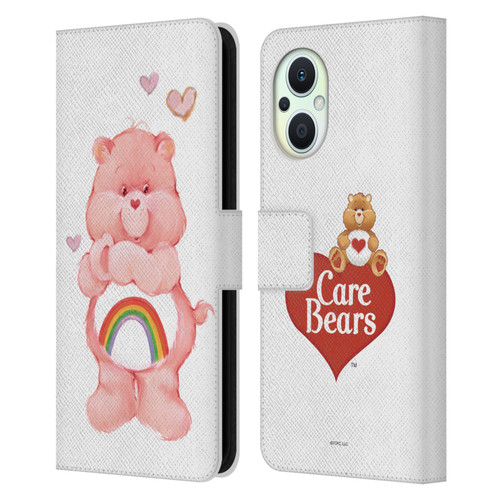 Care Bears Classic Cheer Leather Book Wallet Case Cover For OPPO Reno8 Lite