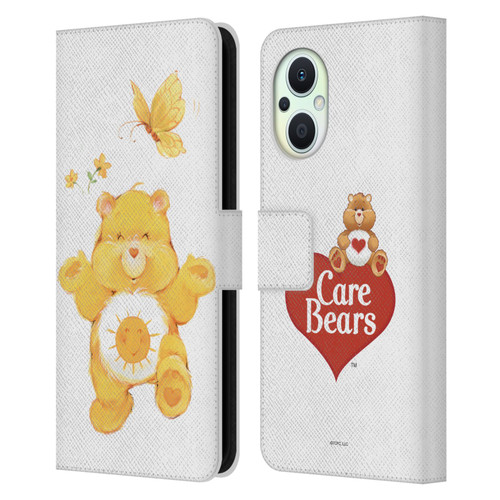 Care Bears Classic Funshine Leather Book Wallet Case Cover For OPPO Reno8 Lite