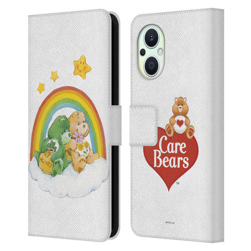 Care Bears Classic Rainbow 2 Leather Book Wallet Case Cover For OPPO Reno8 Lite