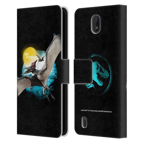 Jurassic World Key Art Pteranodon Leather Book Wallet Case Cover For Nokia C01 Plus/C1 2nd Edition