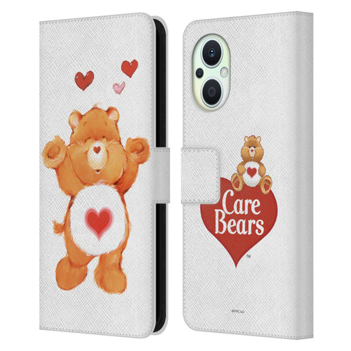 Care Bears Classic Tenderheart Leather Book Wallet Case Cover For OPPO Reno8 Lite