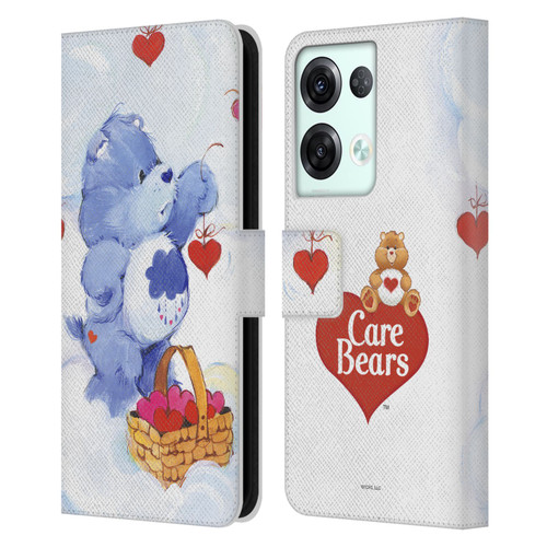 Care Bears Classic Grumpy Leather Book Wallet Case Cover For OPPO Reno8 Pro