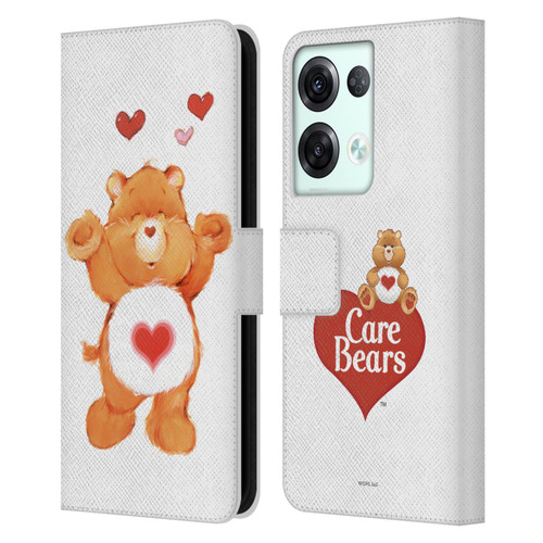 Care Bears Classic Tenderheart Leather Book Wallet Case Cover For OPPO Reno8 Pro