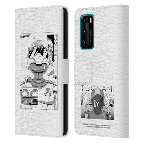 Toonami Graphics Comic Leather Book Wallet Case Cover For Huawei P40 5G