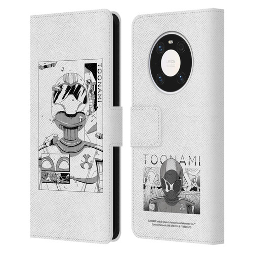 Toonami Graphics Comic Leather Book Wallet Case Cover For Huawei Mate 40 Pro 5G
