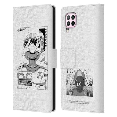 Toonami Graphics Comic Leather Book Wallet Case Cover For Huawei Nova 6 SE / P40 Lite
