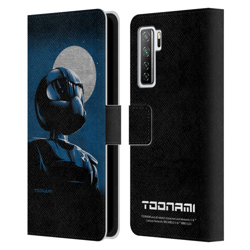 Toonami Graphics Character Art Leather Book Wallet Case Cover For Huawei Nova 7 SE/P40 Lite 5G