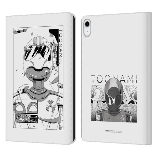 Toonami Graphics Comic Leather Book Wallet Case Cover For Apple iPad 10.9 (2022)