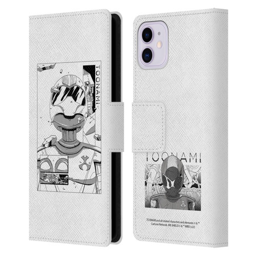 Toonami Graphics Comic Leather Book Wallet Case Cover For Apple iPhone 11