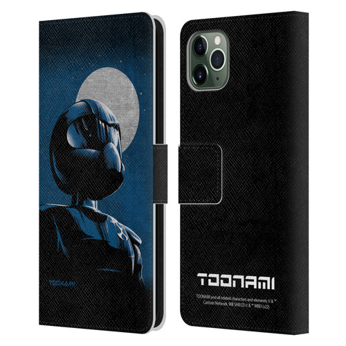 Toonami Graphics Character Art Leather Book Wallet Case Cover For Apple iPhone 11 Pro Max