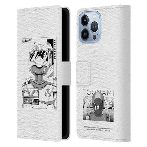 Toonami Graphics Comic Leather Book Wallet Case Cover For Apple iPhone 13 Pro Max