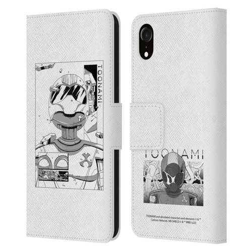 Toonami Graphics Comic Leather Book Wallet Case Cover For Apple iPhone XR