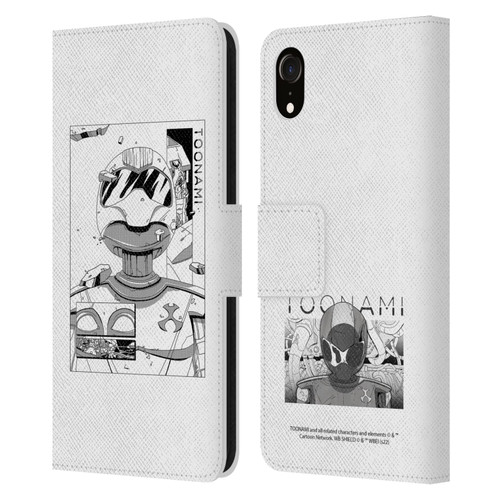 Toonami Graphics Comic Leather Book Wallet Case Cover For Apple iPhone XR