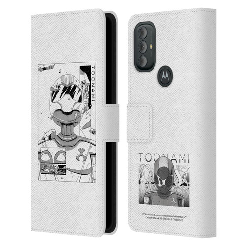 Toonami Graphics Comic Leather Book Wallet Case Cover For Motorola Moto G10 / Moto G20 / Moto G30