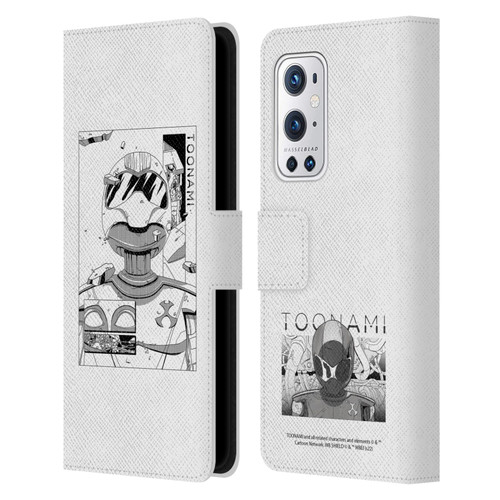 Toonami Graphics Comic Leather Book Wallet Case Cover For OnePlus 9 Pro