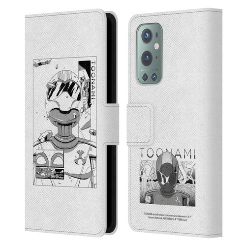Toonami Graphics Comic Leather Book Wallet Case Cover For OnePlus 9