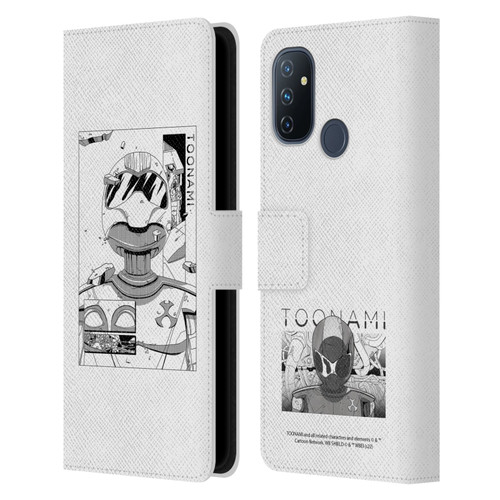 Toonami Graphics Comic Leather Book Wallet Case Cover For OnePlus Nord N100