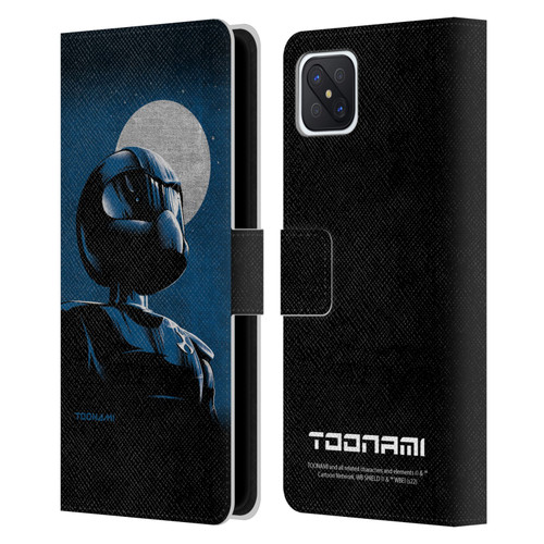 Toonami Graphics Character Art Leather Book Wallet Case Cover For OPPO Reno4 Z 5G