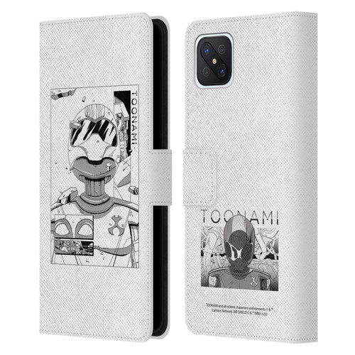 Toonami Graphics Comic Leather Book Wallet Case Cover For OPPO Reno4 Z 5G