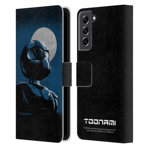 Toonami Graphics Character Art Leather Book Wallet Case Cover For Samsung Galaxy S21 FE 5G