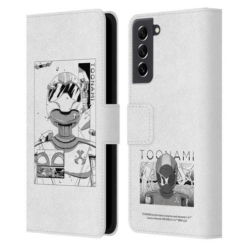 Toonami Graphics Comic Leather Book Wallet Case Cover For Samsung Galaxy S21 FE 5G