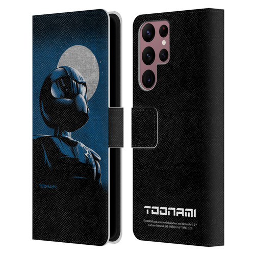 Toonami Graphics Character Art Leather Book Wallet Case Cover For Samsung Galaxy S22 Ultra 5G