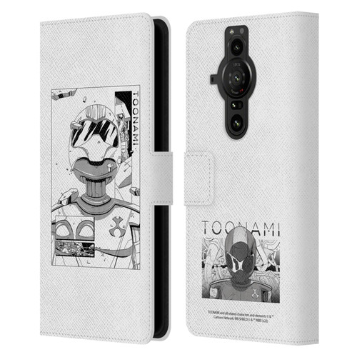 Toonami Graphics Comic Leather Book Wallet Case Cover For Sony Xperia Pro-I