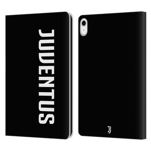 Juventus Football Club Lifestyle 2 Logotype Leather Book Wallet Case Cover For Apple iPad 10.9 (2022)