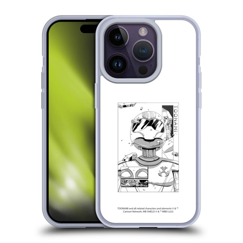 Toonami Graphics Comic Soft Gel Case for Apple iPhone 14 Pro