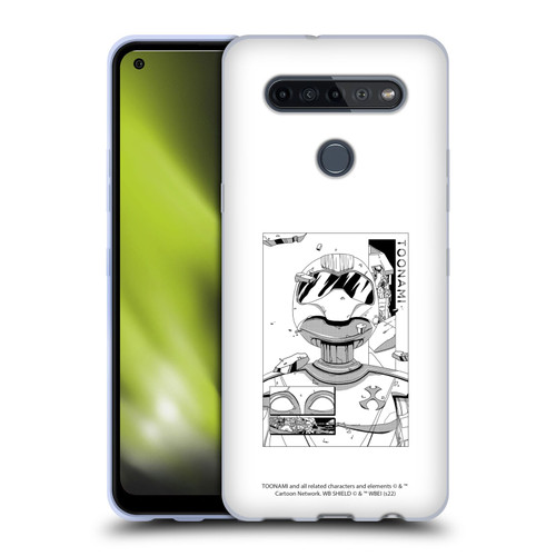 Toonami Graphics Comic Soft Gel Case for LG K51S
