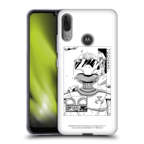 Toonami Graphics Comic Soft Gel Case for Motorola Moto E6 Plus