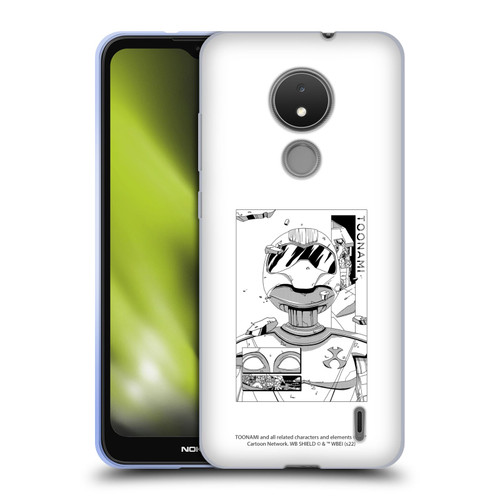 Toonami Graphics Comic Soft Gel Case for Nokia C21