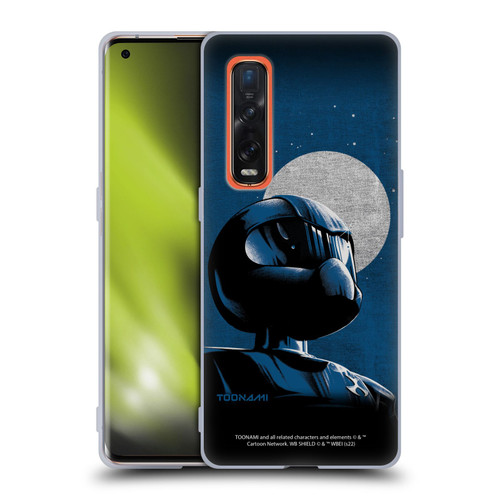 Toonami Graphics Character Art Soft Gel Case for OPPO Find X2 Pro 5G