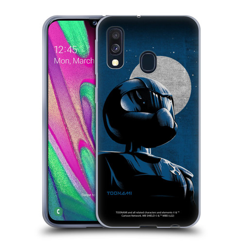 Toonami Graphics Character Art Soft Gel Case for Samsung Galaxy A40 (2019)