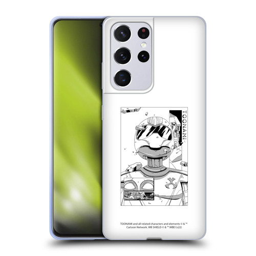 Toonami Graphics Comic Soft Gel Case for Samsung Galaxy S21 Ultra 5G